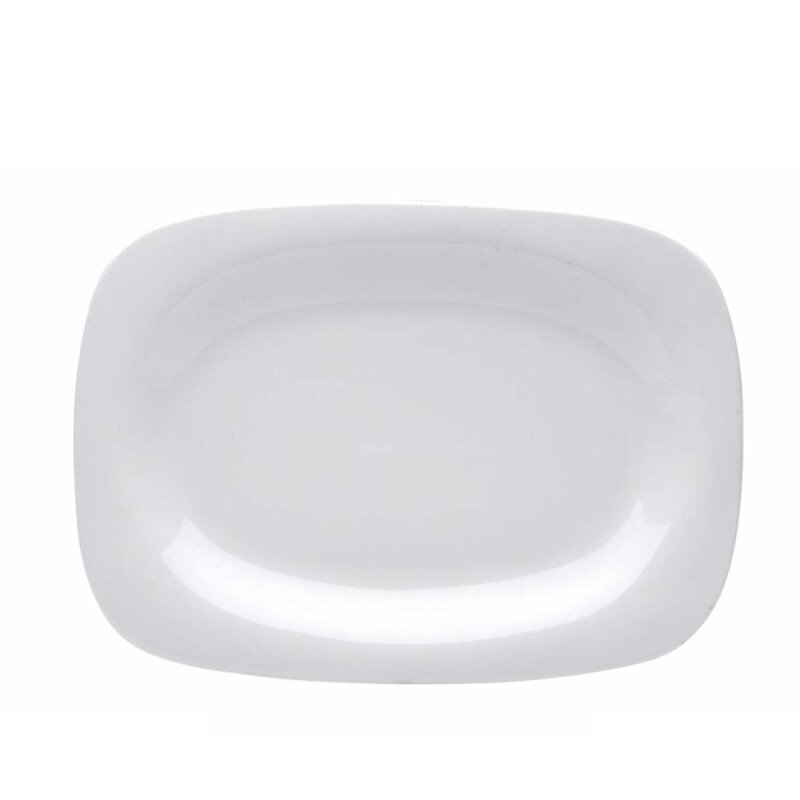 Porland Porselen 112824 Paloma Beyaz Kayık Tabak 240 Mm - 1