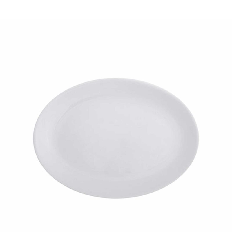 Porland Porselen 112118 Soley Beyaz Kayık Tabak 180 Mm - 1