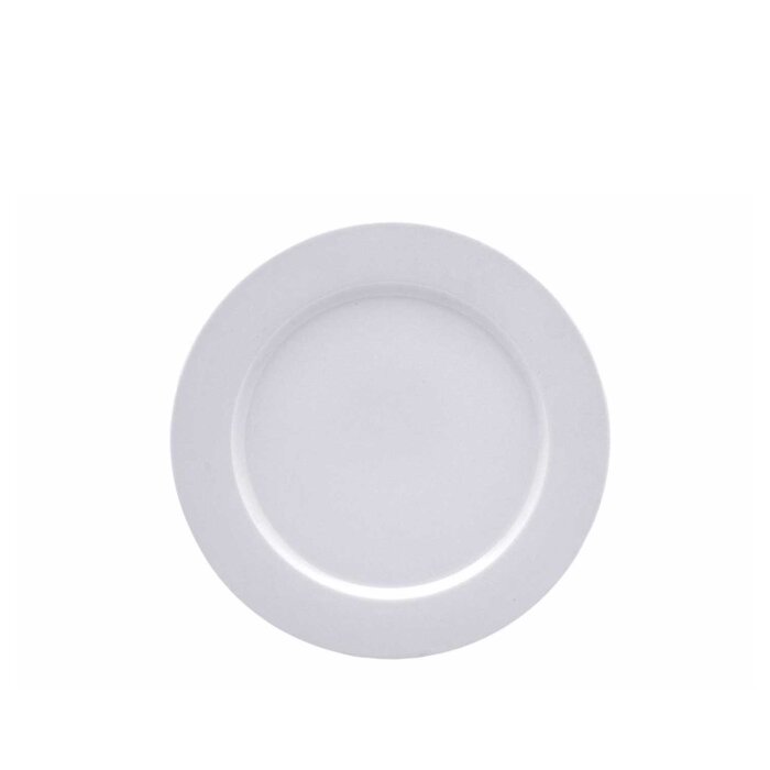 Porland Porselen 162118 Soley Beyaz Düz Tabak 18 cm - 1
