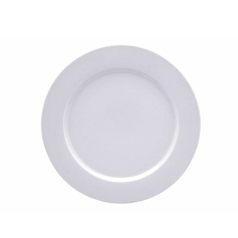 Porland Porselen 162132 Soley Beyaz Düz Tabak 32 cm - 1