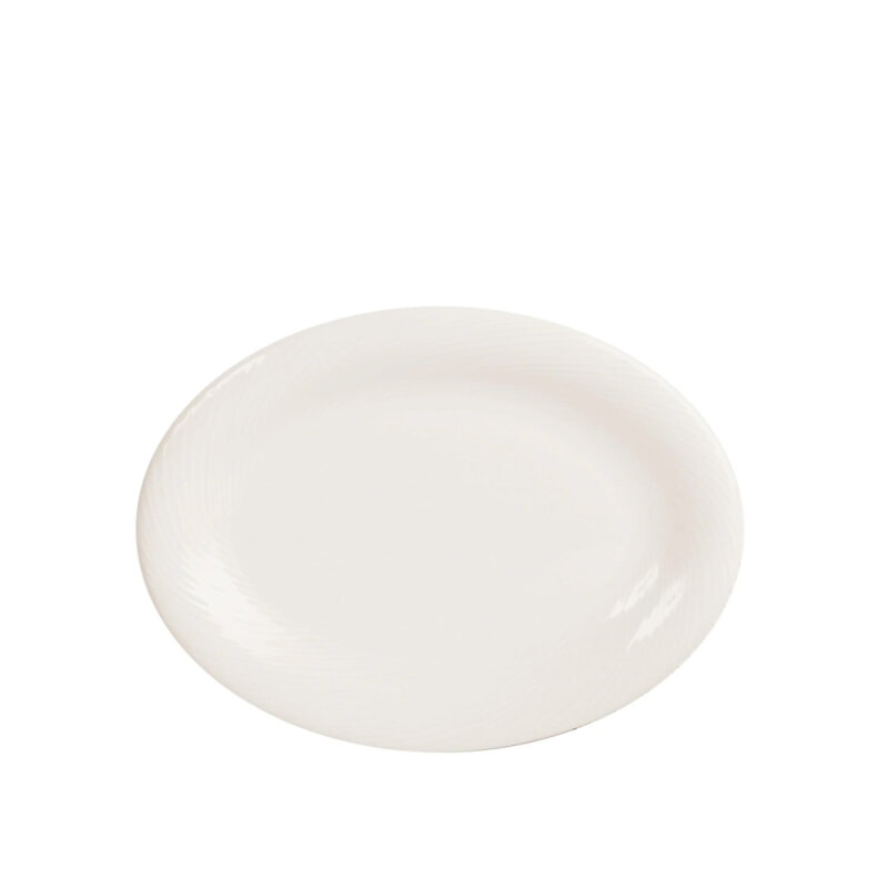 Porland Porselen 115924 Storm Alumilite Kayık Tabak - 1