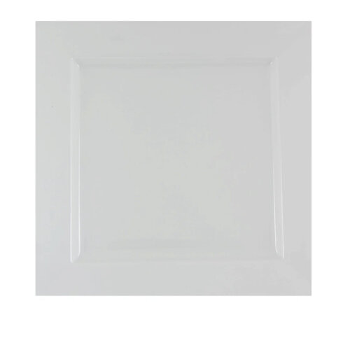 Porland Porselen 185621 Quadro Beyaz Düz Tabak - PORLAND PORSELEN