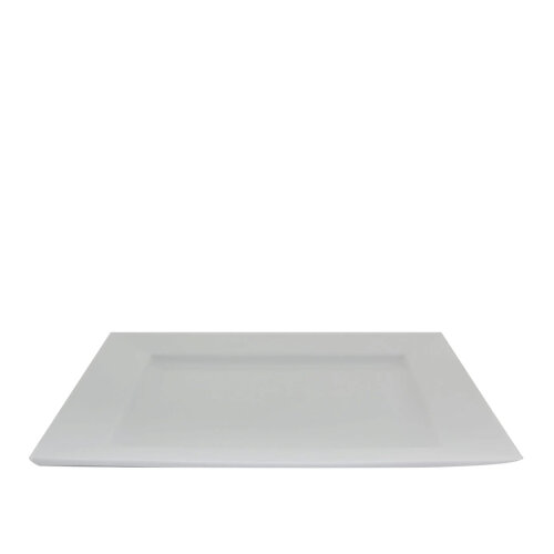 Porland Porselen 185621 Quadro Beyaz Düz Tabak - 3