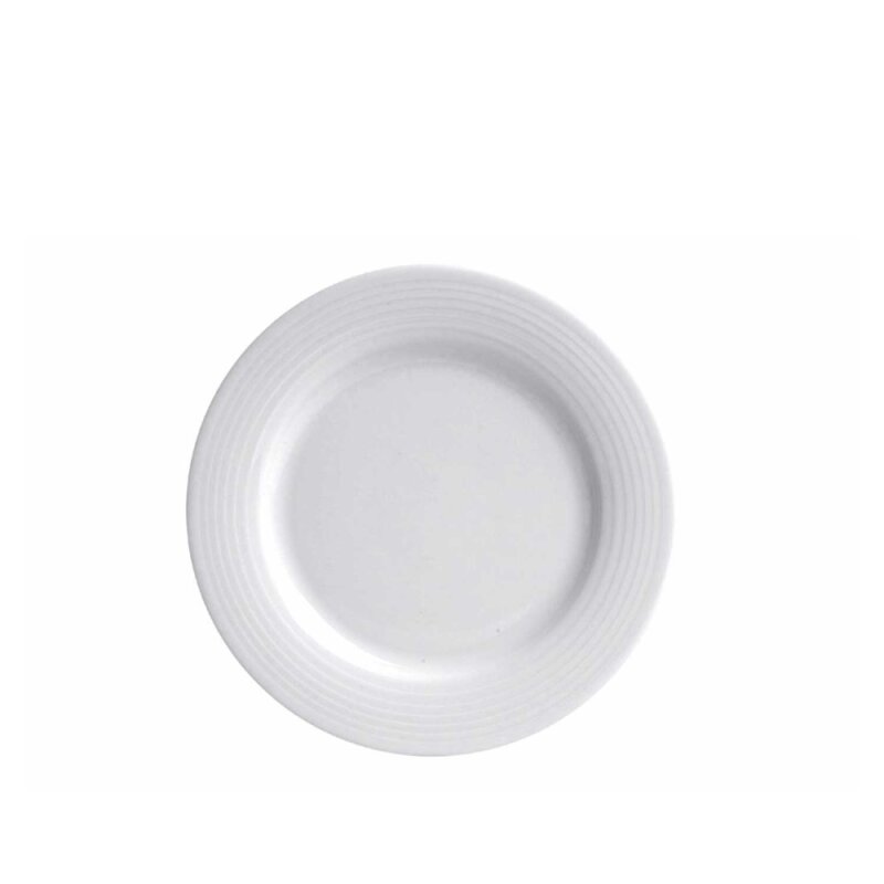 Porland Porselen 165227 Focus Beyaz Düz Tabak 27 cm - 1