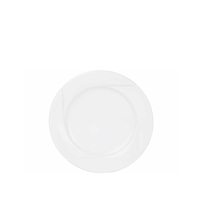 Porland Porselen 187220 Fourline Beyaz Düz Tabak 20 cm - 1