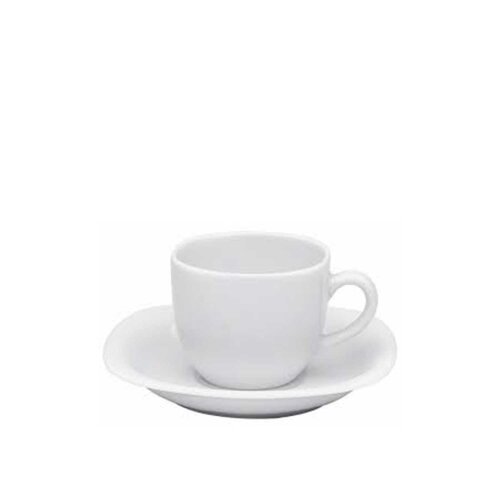 Porland Porselen Paloma Beyaz Kahve Fincan Tabağı 120 Mm - PORLAND PORSELEN