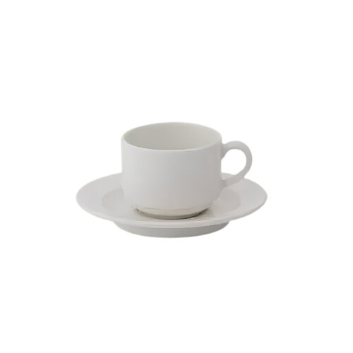 Porland Pioli Milena 22Ml18 Tabaklı Çay Fincan - PORLAND PORSELEN