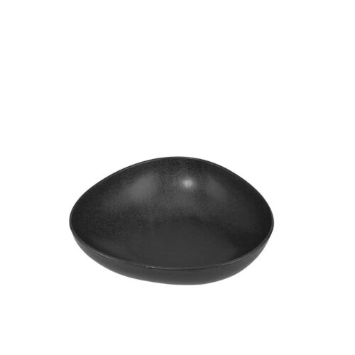 Porland Seasons Siyah Çukur Tabak 20Cm 17Tt20 - PORLAND PORSELEN