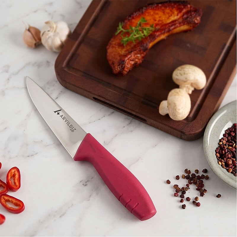 Prımo Et Bıçak 16.5 Cm Bordo - 2