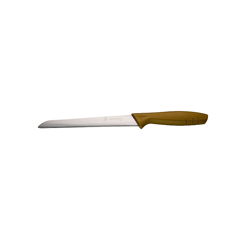 Prımo Lazer Ekmek Bıçak 17 Cm Gold - 1