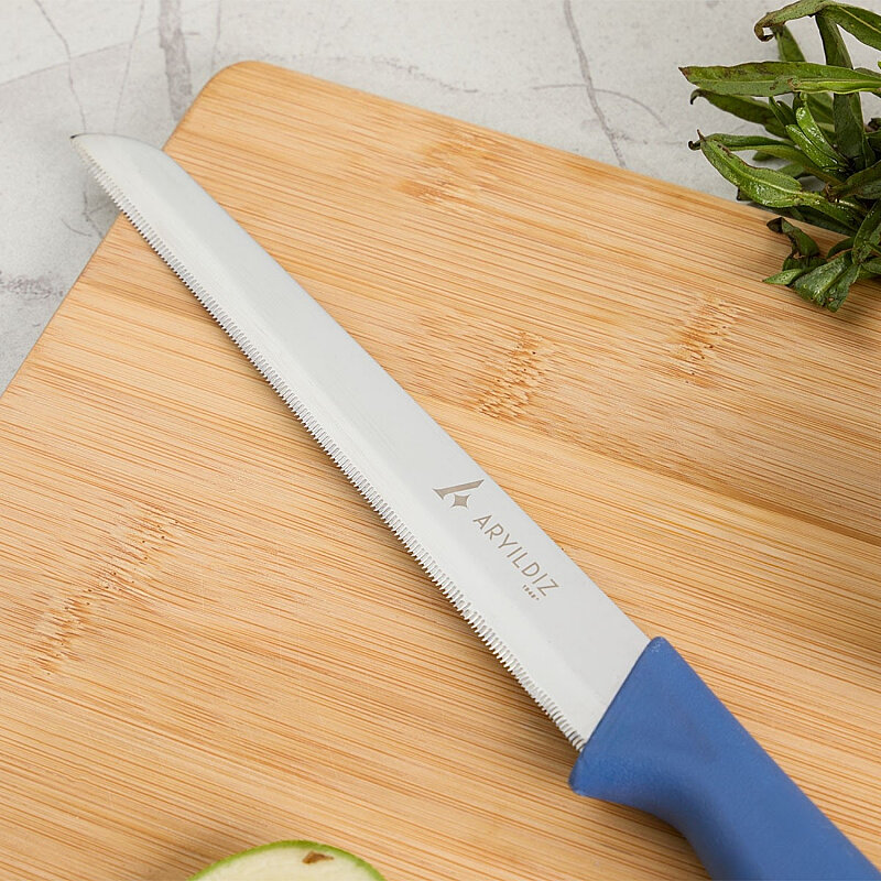 Prımo Lazer Ekmek Bıçak 17 Cm İndigo - 2