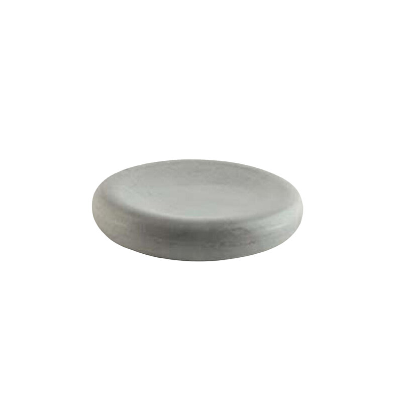 Matgusto Dhara Pure White Matte Düz Tabak Q:21 cm H:4 cm SWM40214 - 1