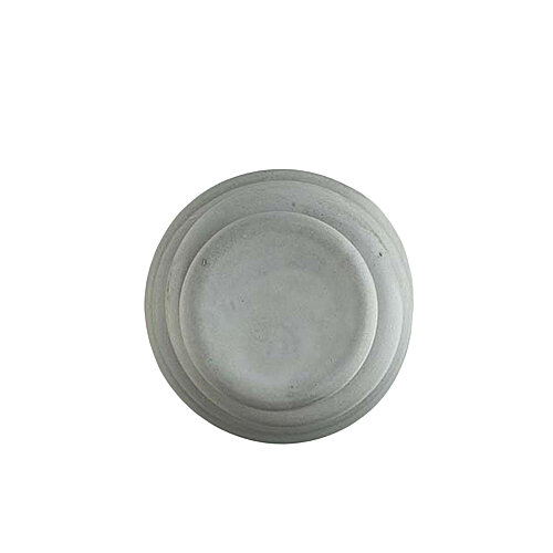 Matgusto Dhara Pure White Matte Düz Tabak Q:25cm H:4 cm SWM40254 - 3
