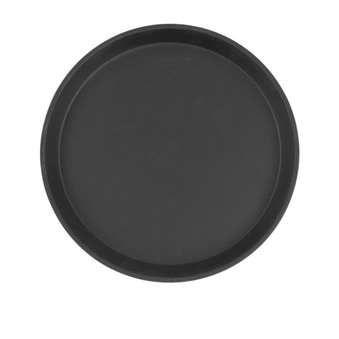 Cambro Camtread Siyah Yuvarlak Tepsi 28 cm 1100CT - 1