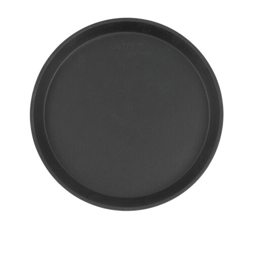 Cambro Camtread Siyah Yuvarlak Tepsi 28 cm 1100CT - CAMBRO