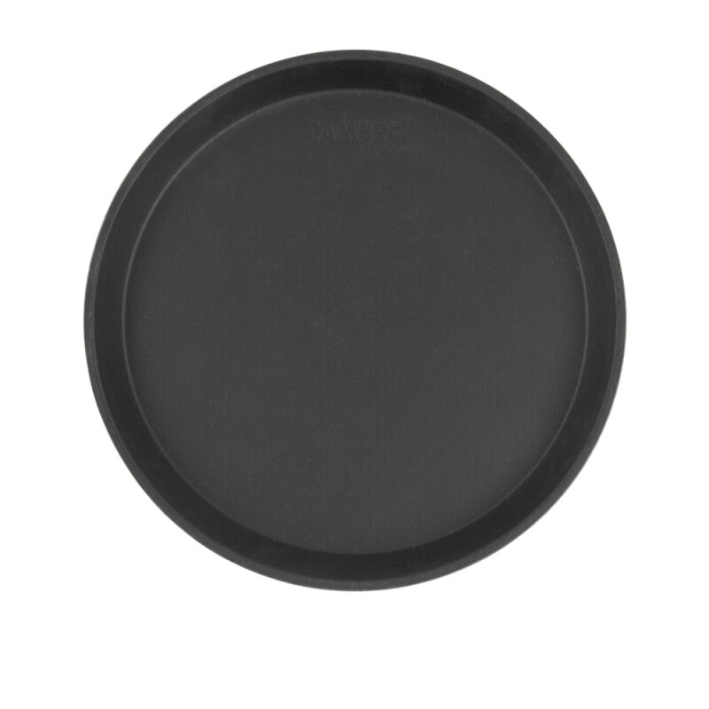 Cambro Camtread Siyah Yuvarlak Tepsi 28 cm 1100CT - 1