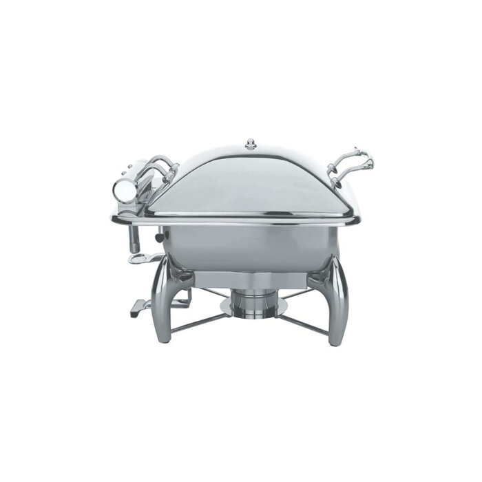 Aryıldız Chafing Dish Gn 1/2 Amortisör Kapaklı Jel Yakıtlı - 1