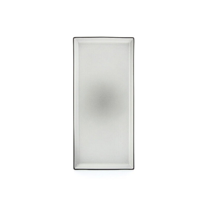 Revol Equinoxe Dikdörtgen Sunum Tabak 32,5 x 15 cm Pepper 649567 - 1