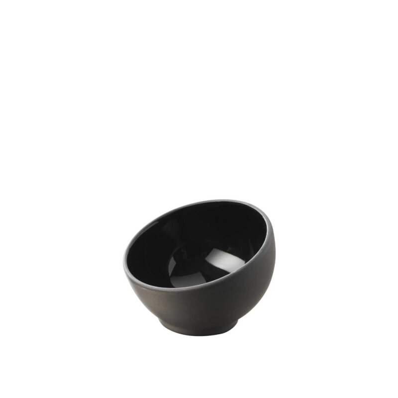 Revol Solid Açılı Mini kase Parlak Siyah - 1