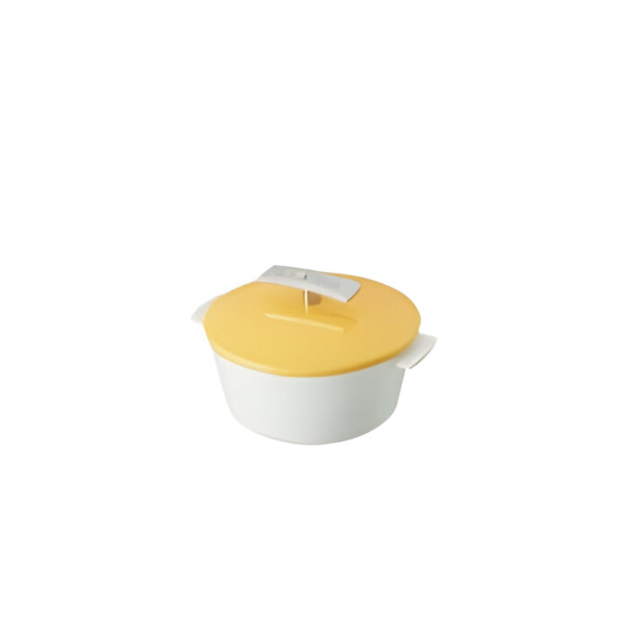 Revol Round Sarı Kapaklı Tencere 16,4 cm 0,8 lt 647375 - 1