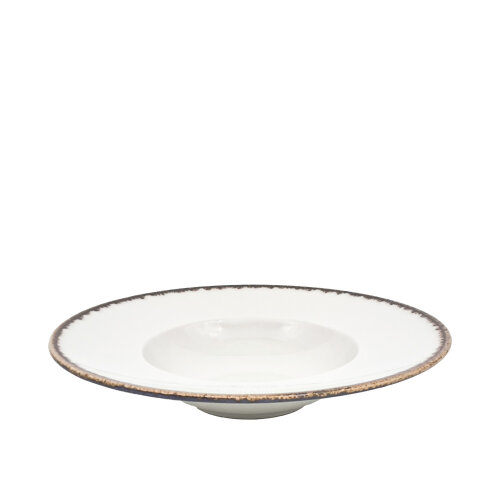 Zest Porcelain Risotto Tabağı 26cm - Chocolate SNM26RTCT47 - ZEST PORCELAIN