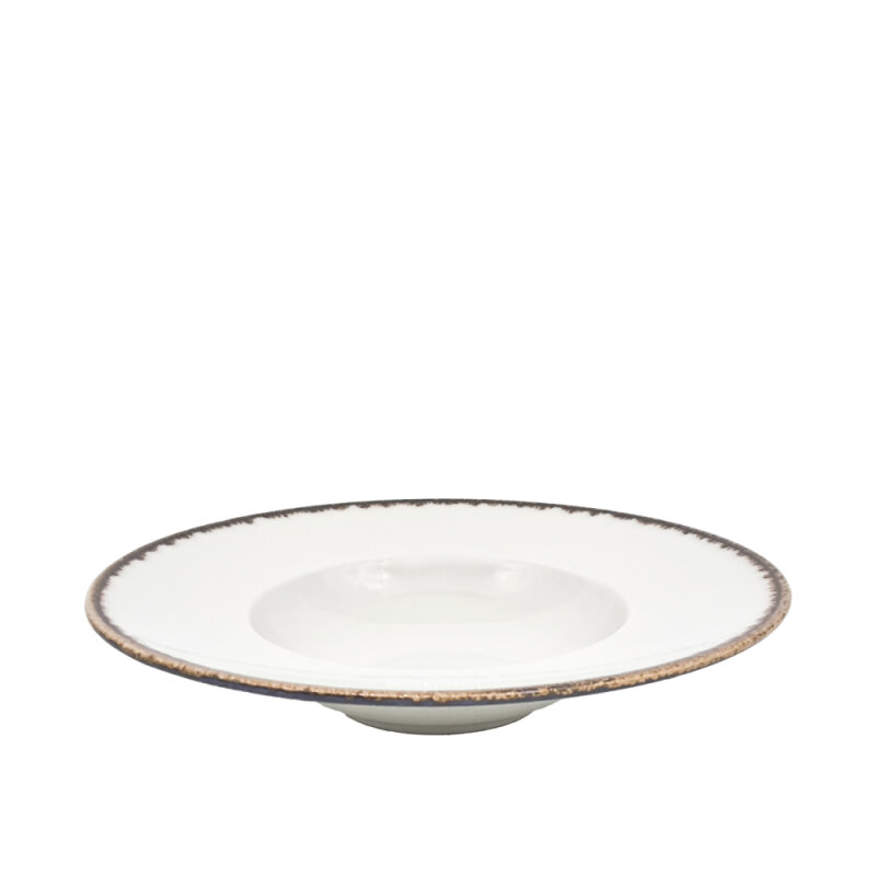 Zest Porcelain Risotto Tabağı 26cm - Chocolate SNM26RTCT47 - 1