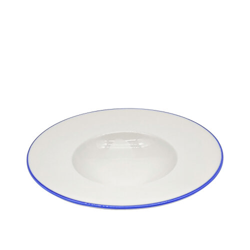 Zest Porcelain Rısotto Tabağı 26Cm -Riva Mavi - ZEST PORCELAIN