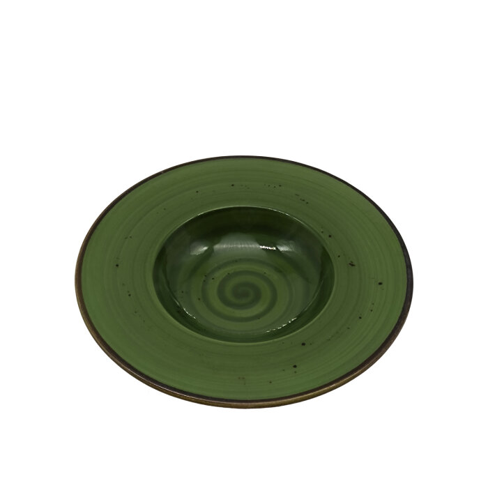 Tulu Porselen Risotto Tabağı 26cm – Reactıve 90 Çağla Yeşil SNM26RTR90 - 1