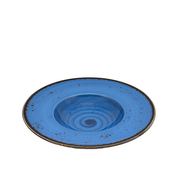 Tulu Porselen Risotto Tabağı 26cm - Reactıve 93 Mavi SNM26RTR93 - 1