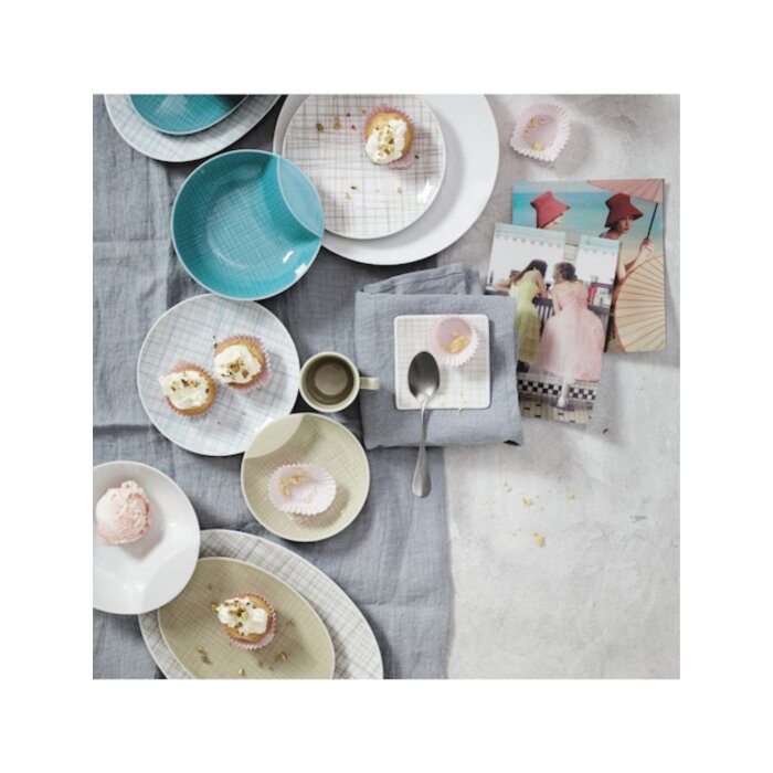 Rosenthal Mesh Line Walnut 9x9 cm Pasta Tabak - 2