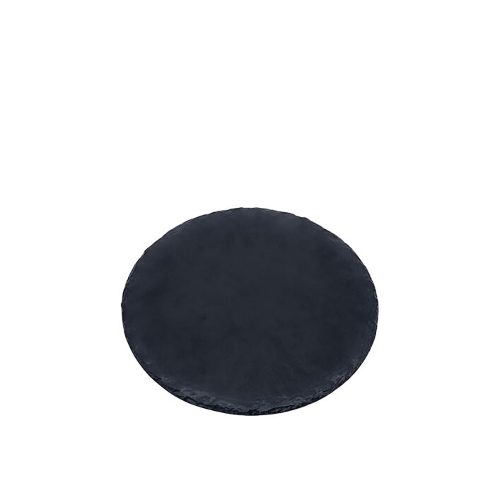 Külsan Slate Effect Sunum Tepsi Ø 35 Cm - H.1 Cm Siyah - 1
