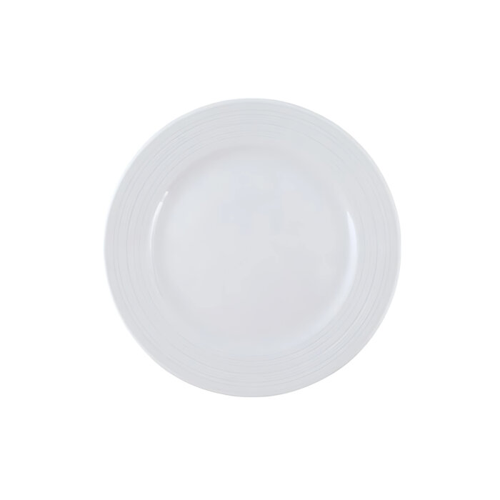 Tulu Porselen Rüzgar Düz Tabak 17 cm-Krem - 1