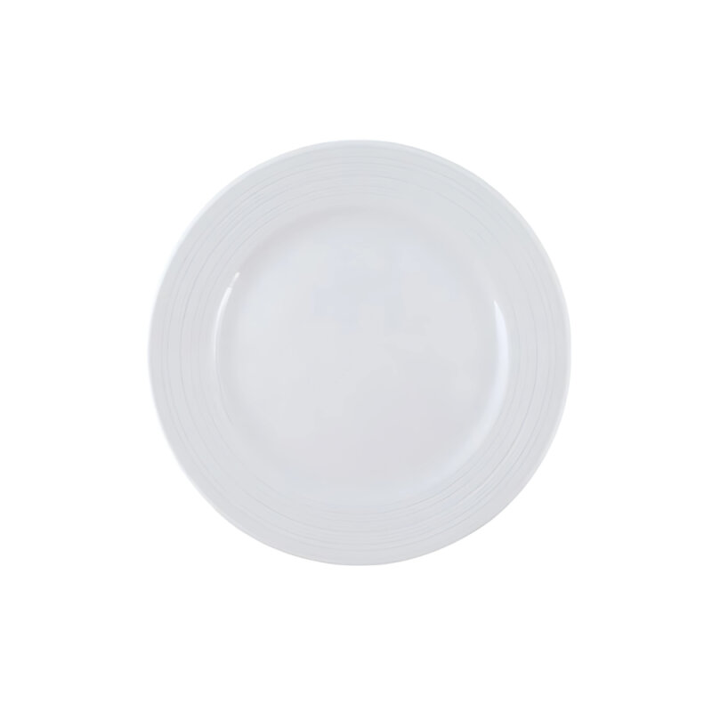 Zest Porcelain Rüzgar Düz Tabak 17 cm-Krem - 1