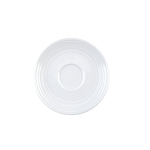 Zest Porcelain Rüzgar Kahve Fincan Tabağı-Krem - ZEST PORCELAIN