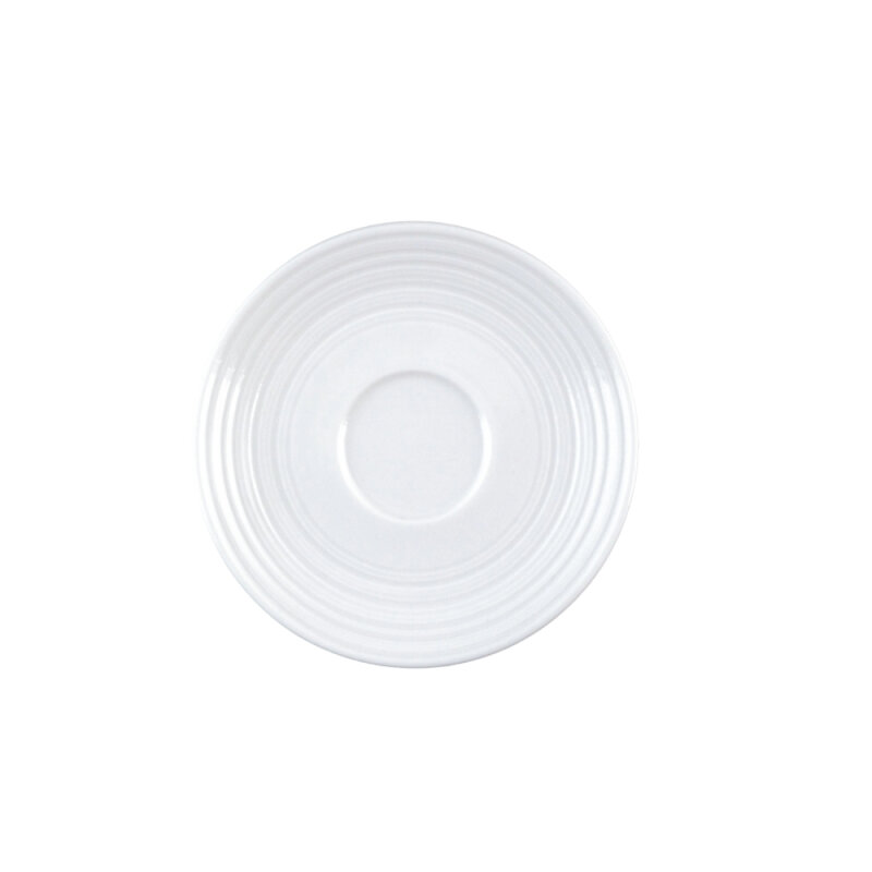 Zest Porcelain Rüzgar Kahve Fincan Tabağı-Krem - 1