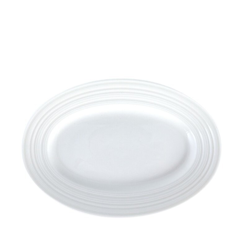 Zest Porcelain Rüzgar Kayık Tabak 20 cm-Krem - 1