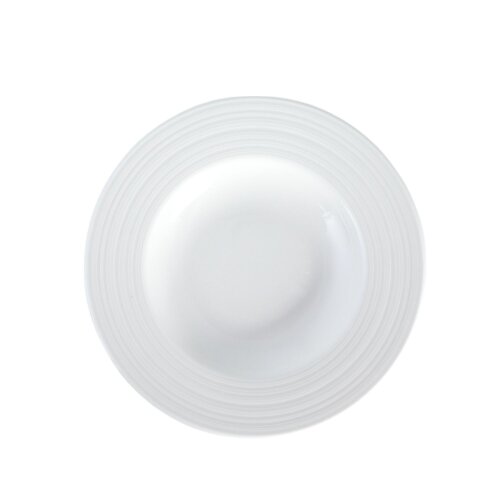 Zest Porcelain Rüzgar Makarna Tabağı 27 cm-Krem - ZEST PORCELAIN