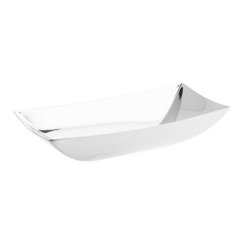 Sambonet Bread Basket 30X12cm Linea Q S/Steel 56530-30 - 1