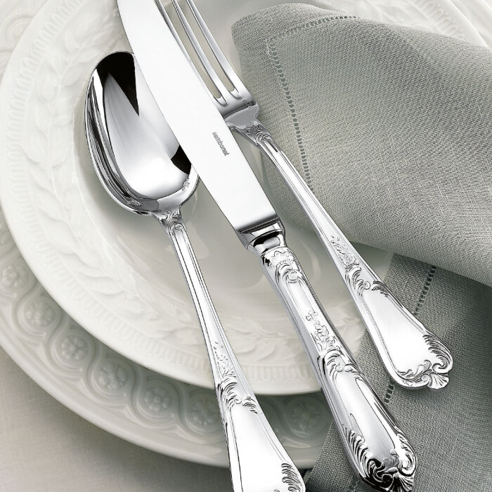 Sambonet Laurier Yemek Bıçak Hh Gümüş Kaplama 52380-14 - 2