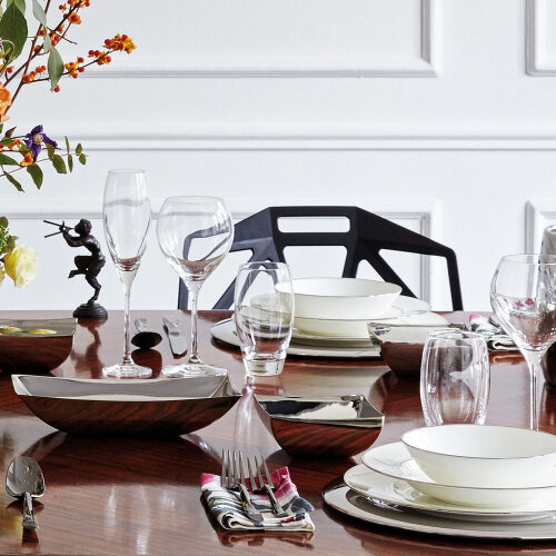 Sambonet Linea Q Ekmek Sepet 24X12 cm 56530-24 - 6