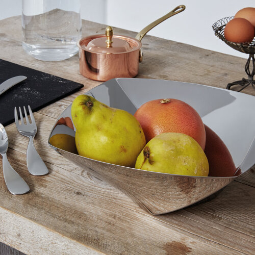 Sambonet Lucy Çelik Ekmek Sepeti 24X24 cm 56992-24 - 4