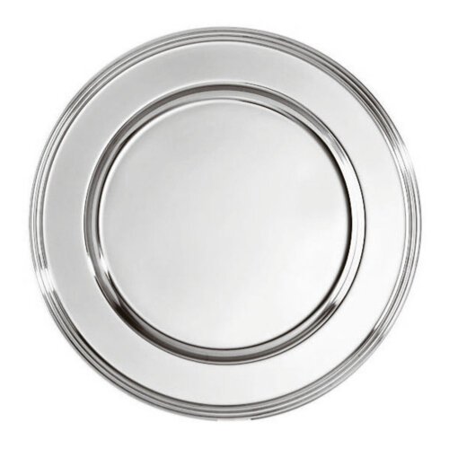 Sambonet Piatto Show Plate 31 cm Bordo Righe 56033-31 - SAMBONET