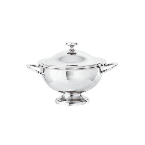 Sambonet Elite Soup Tureen Wıth Cover 20 cm Silverplated 55054-61 - 2