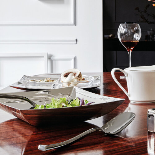 Sambonet Square Fruit Bowl 24X24 cm Linea Q-S/Steel 56526-24 - 3