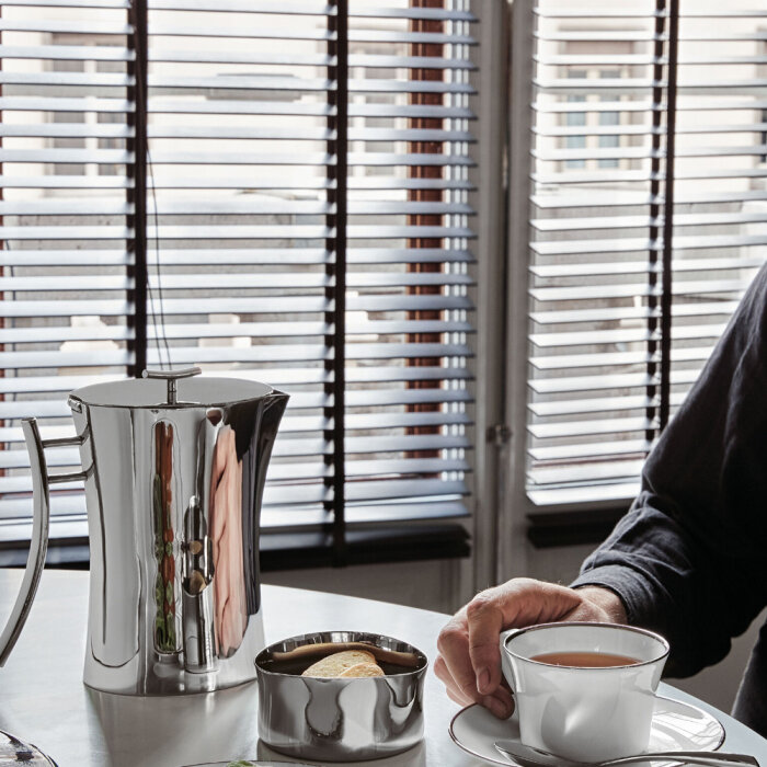 Sambonet Bamboo Tea Pot Cl. 30 cm S/Steel 56708-03 - 6