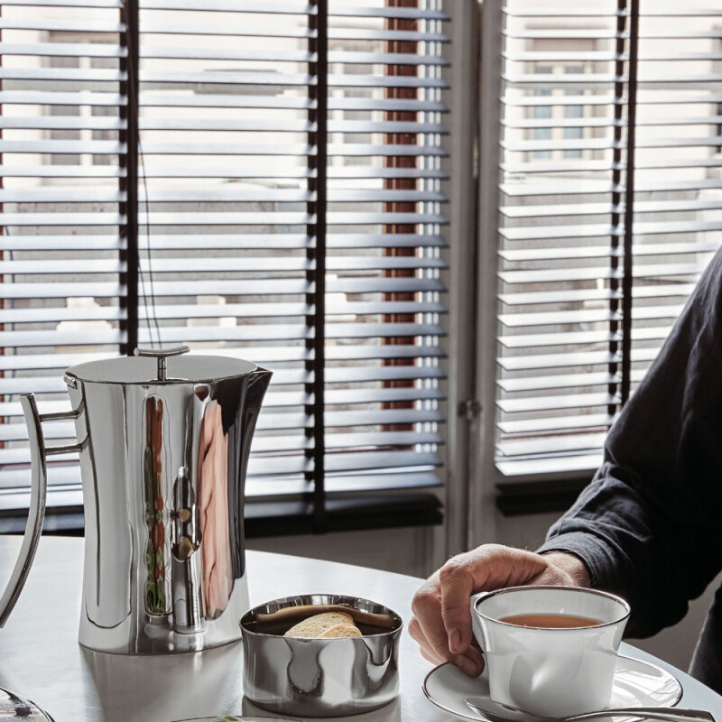 Sambonet Bamboo Tea Pot Cl. 30 cm S/Steel 56708-03 - 3