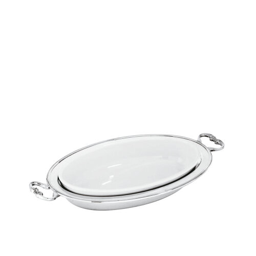 Sambonet Vegetable Dısh W/Cover Asıa Sılverplate 57134-88 - SAMBONET