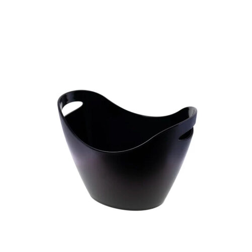 Rubikap Şampanya Kovası Buzlu Ps 35 X 26 cm Ps Siyah BK.600 - RUBİKAP