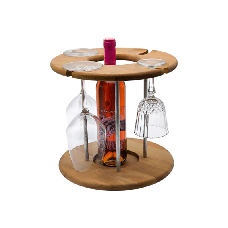 Şarap Sunum 4 Bardaklı 29*27 - 2