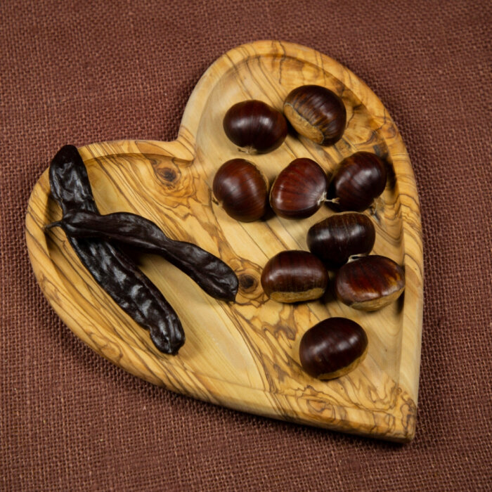 Zeytiniz Satürn Kalp Formlu Tabak Büyük Boy 24 Cm Ça - 2